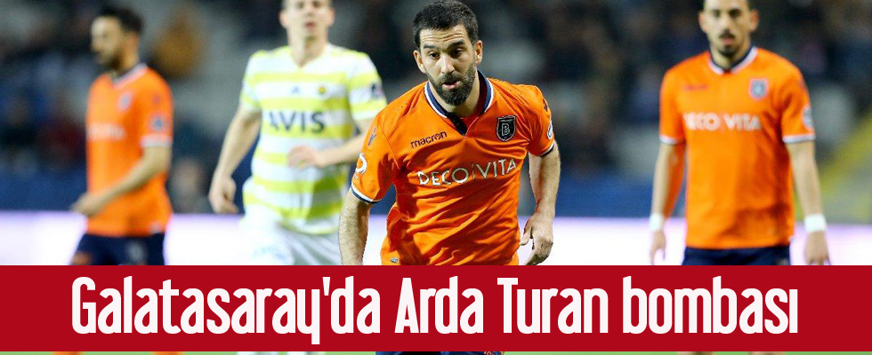 Galatasaray'da Arda Turan bombası