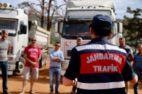 TRAFİK EĞİTİMİ - Muğla'da Kamyon Ve Çekici Şoförlerine Trafik Eğitimi