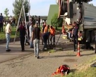 ORTAHISAR - Trabzon'da Kanalizasyonda Akıntıya Kapılarak Kaybolan İşçiyi Arama Çalışmaları Sürüyor