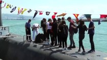 GARNIZON KOMUTANLıĞı - Zonguldak'ta Askeri Denizaltı Ve Okul Gemisi Ziyarete Açıldı