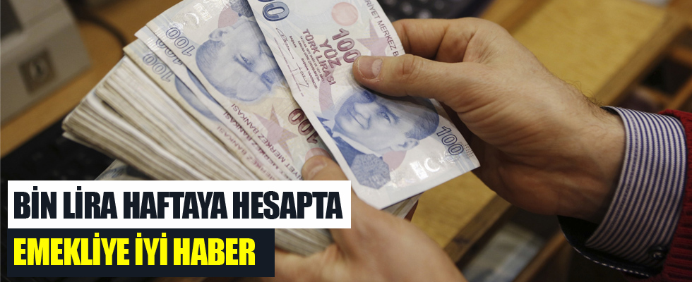Bin liralık bayram ikramiyesi haftaya hesapta