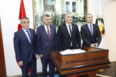 Enerji Ve Tabii Kaynaklar Bakan Yardımcısı Mithat Cansız Zonguldak'ta