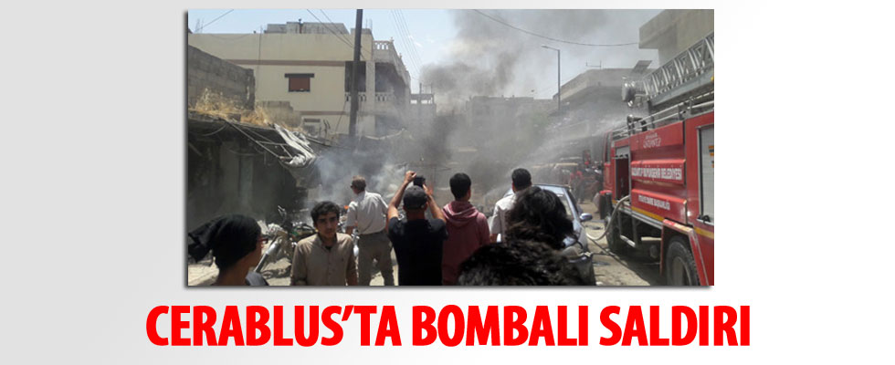 Cerablus'ta bombalı saldırı: 12 yaralı