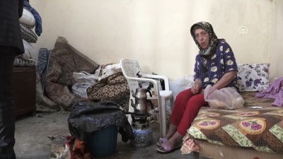 Kanser Hastası Felçli Kadının Tek Odada Yaşam Mücadelesi