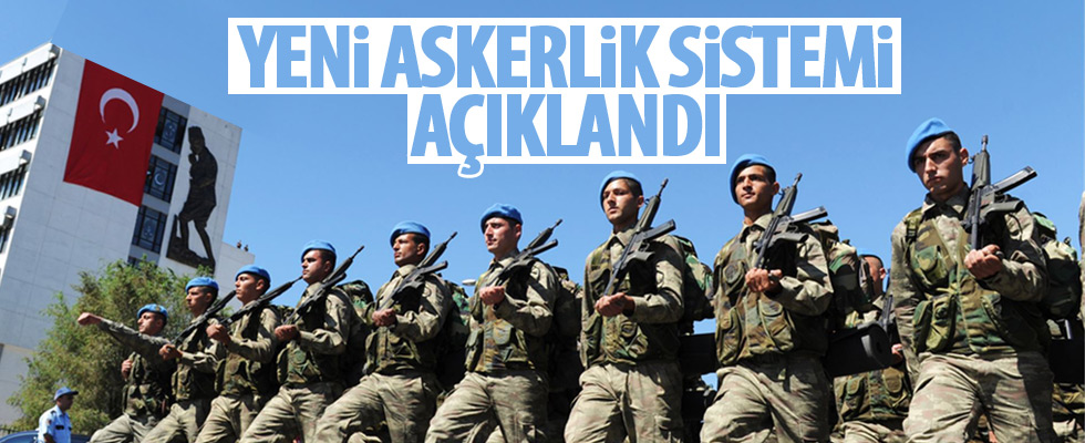 Bakan Akar yeni askerlik sistemini açıklandı