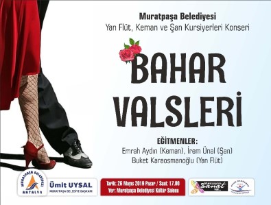 Muratpaşa Belediyesi'nin Kursiyeleri Haftaya Sahneye Çıkıyor