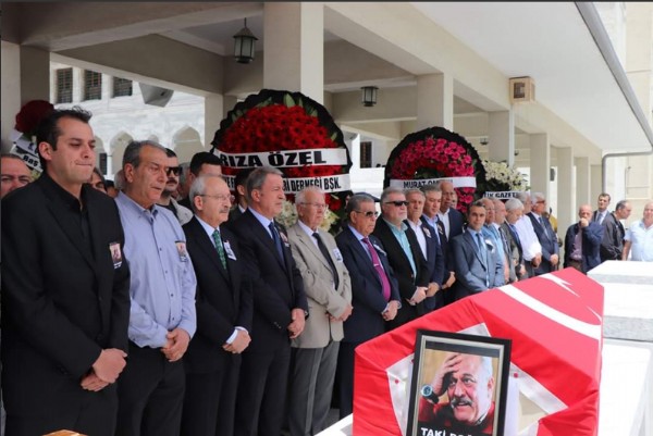 Gazeteci Taki Doğan son yolculuğuna uğurlandı