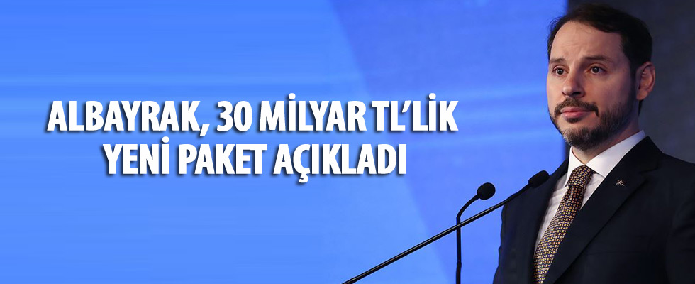 '3 faaliyet alanına 30 milyar lira finansman sağlanacak'