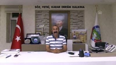 Belediye Başkanı Maçoğlu'ndan 'Dersim' Açıklaması