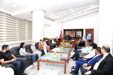 Himyaçder Yönetiminden Başkan Gürkan'a Ziyaret