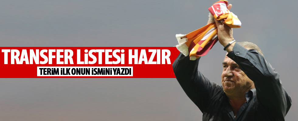 İşte Fatih Terim'in istediği transferler!