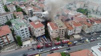 RECEP PEKER - Kadıköy'de Hastanede Yangın Paniğinin Havadan Görüntüleri Ortaya Çıktı