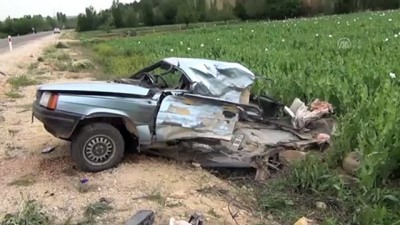 Konya'da Beton Mikseri İle Otomobil Çarpıştı Açıklaması 1 Ölü, 1 Yaralı