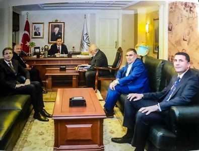 Rektör Durmuş'tan Kamu Başdenetçisi Malkoç'a Ziyaret