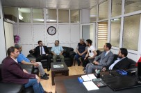 GİRLEVİK ŞELALESİ - Vali Arslantaş'tan Gazeteciler Cemiyetine Ziyaret