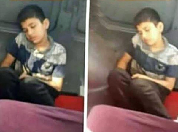 Küçük çocuğa vicdanları sızlatan muamele!