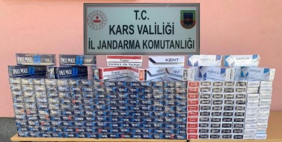 Kars'ta Jandarma Sigara Kaçakçılarına Göz Açtırmıyor