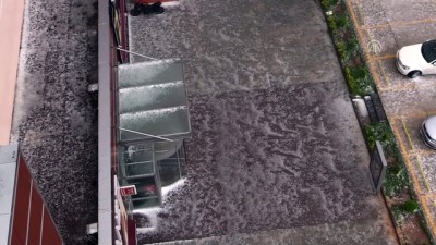 Kastamonu'da Dolu Etkili Oldu