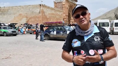 Konuk Ralliciler İshak Paşa Sarayı'na Hayran Kaldı