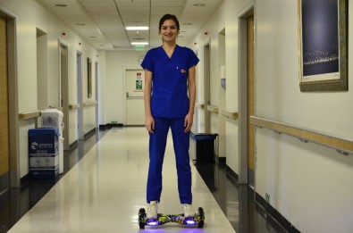 Türkiye'nin Hoverboardla Hizmet Veren İlk Hastanesi