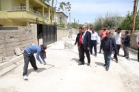 MAZLUM - Başkan Akman, Çalışmaları Yerinde İnceledi