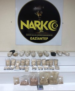 Gaziantep'te Uyuşturucu Operasyonu Açıklaması 5 Gözaltı