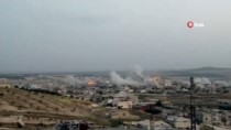 LAZKİYE - Suriye Ve Rus Uçakları Hama, İdlib Ve Lazkiye Civarını Bombaladı Açıklaması 9 Ölü