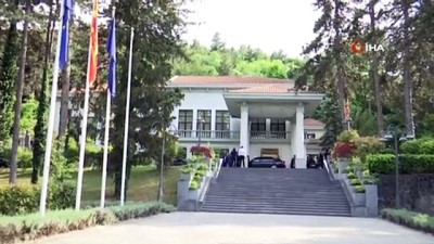 TBMM Başkanı Şentop Kuzey Makedonya'da