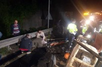 BOLU DAĞı - Bolu Dağı'nda feci kaza!