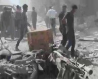 İDLIB - Esad Rejimi İdlib'de Pazar Yerini Bombaladı