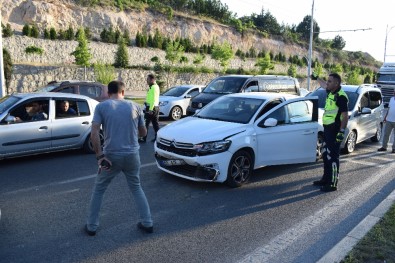 Malatya'da Zincirleme Trafik Kazası