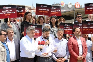 Aydın AK Parti; 'Darbecilere En Sert Cevabı Milli İrade Verdi'