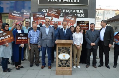 Başkan Muhterem Kılıç Açıklaması 'Demokrasiden Asla Vazgeçmeyiz'