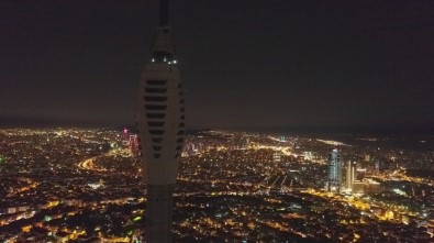 Çamlıca Kulesi Işıklandırıldı