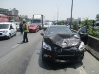 DİKKATSİZLİK - E-5 Karayolunda Kaza Açıklaması 2 Yaralı