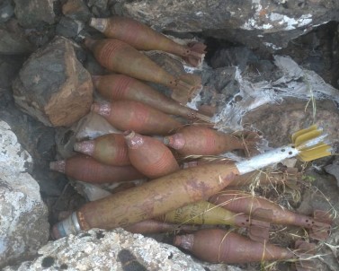 Pençe Harekatı Kapsamında Çok Sayıda Mühimmat Ele Geçirildi