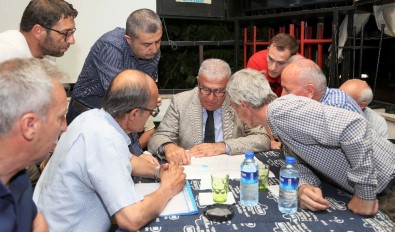 Başkan Atay, Mahalle Toplantılarına Adnan Menderes'te Devam Etti
