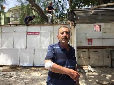 'Bayana Niye Küfür Ediyorsun?'  Diyen Kebapçının Dükkanına Aracıyla Daldı