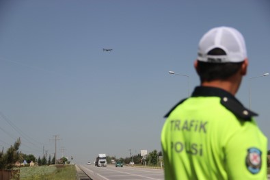 Eskişehir'de Drone Destekli Trafik Denetimi