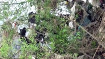 YEŞILCE - Karasu Nehri'ne Atılan Çöpler Tepkiye Neden Oldu