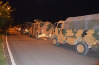 ASKERİ KONVOY - Suriye Sınırına Komando Takviyesi