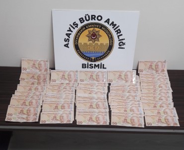 Bismil'de Esnafa Sahte Para Veren Şüpheli Yakalandı