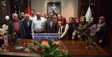 CHP İlçe Teşkilatlarından Ataç'a Ziyaret