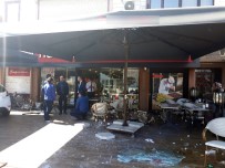 FLORYA - Florya'da Kafeye Araç Daldı Açıklaması 1'İ Ağır 3 Yaralı