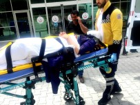 KOZANLı - Konya'da Afganların İçinde Bulunduğu Otomobil Takla Attı Açıklaması 5 Yaralı