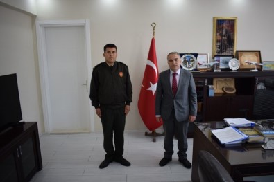 Kula'nın Yeni Askerlik Şube Başkanı Göreve Başladı