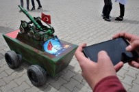 KOORDINAT - Lise Öğrencisi 'İnsansız Mini Tank' Tasarladı