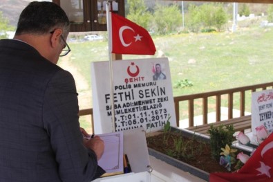 Milletvekili Erol, 'Şehitlerimizin Kabri Başında, Saygı İle Eğilip Anmak Lazım'