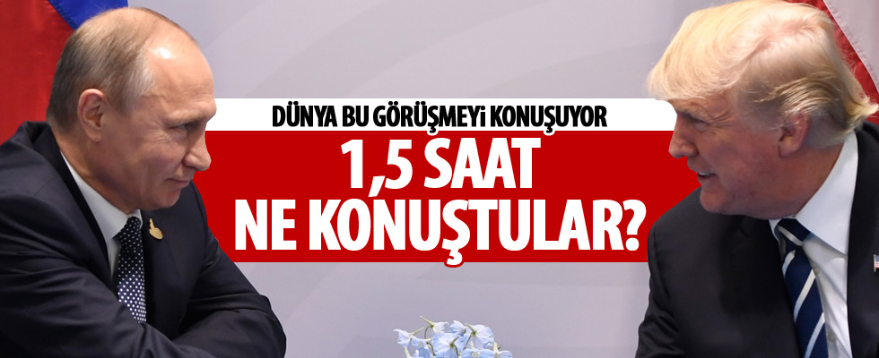 Putin ve Trump telefonla görüştü