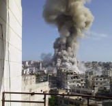 Rus Ve Suriye Savaş Uçaklarının Saldırısında Son 12 Günde 185 Kişi Öldü